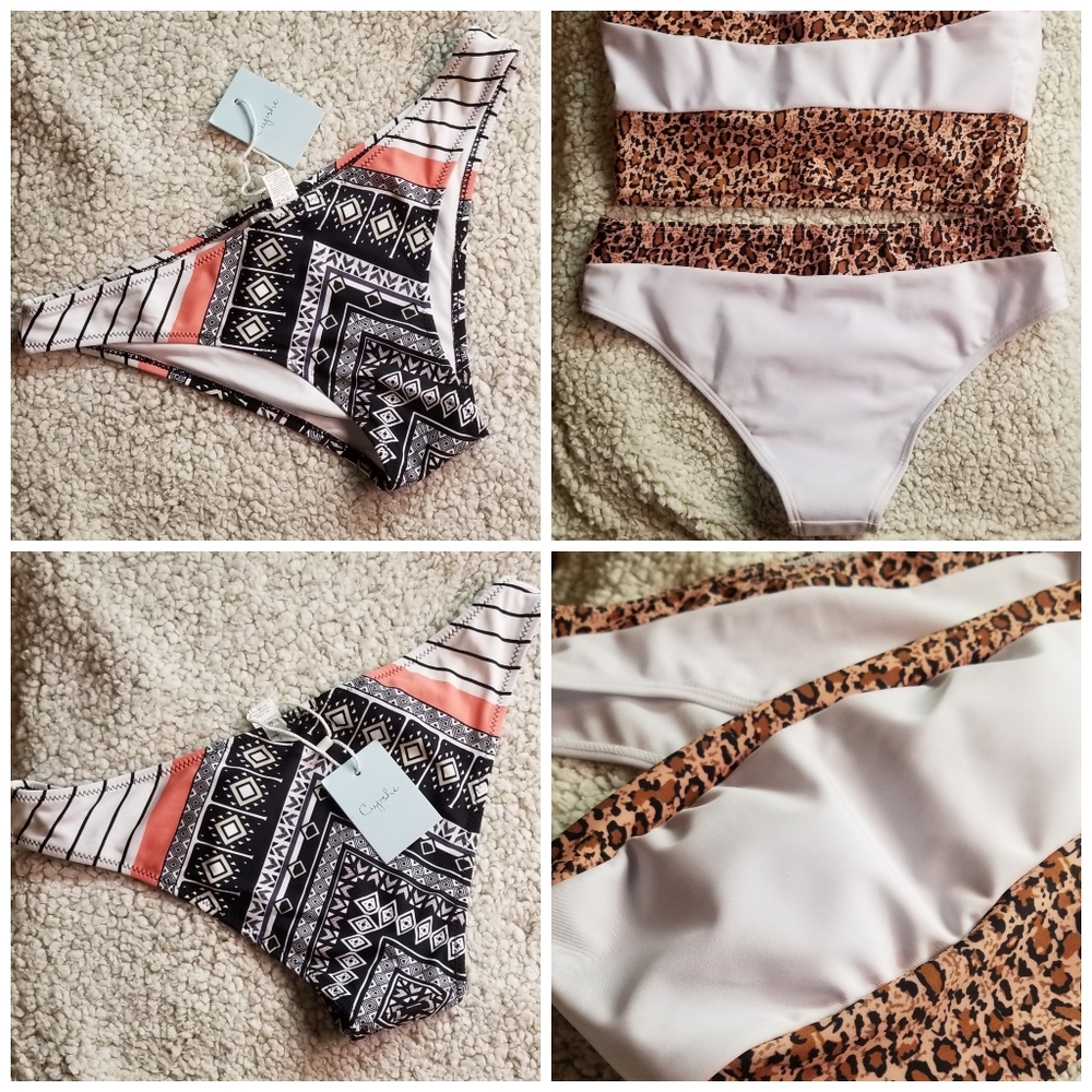 ☆Bundle☆NWT-Cupshe and She in Swim Wear